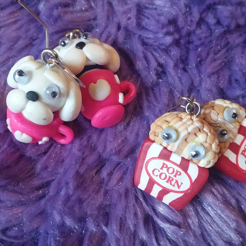 CLAIRE'S Goggly-Eyed Earrings Lot